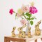 4 Pcs Easter Decorations Golden Bunny Figurines Set 4.5'' and 3'' Ceramic Easter Rabbit Statue Vintage Bunny Figurine Gifts for Home Office Table Decor Spring Easter Party Supplies (L, S)